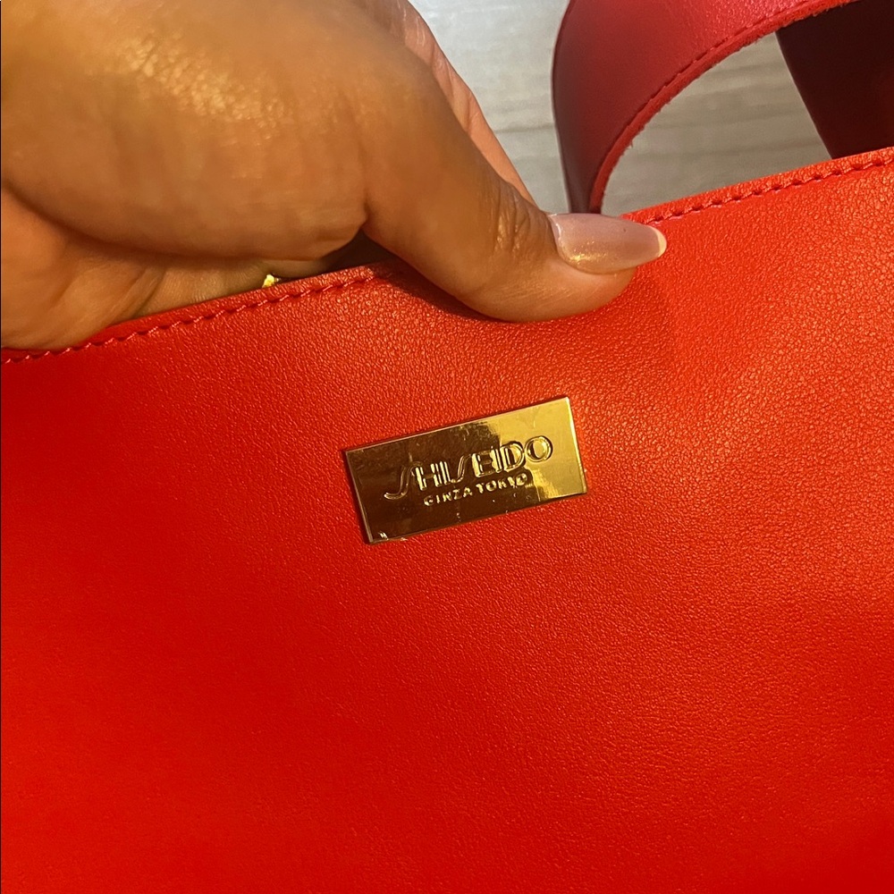 Shiseido Red Hobo Bag - Picture 12 of 15